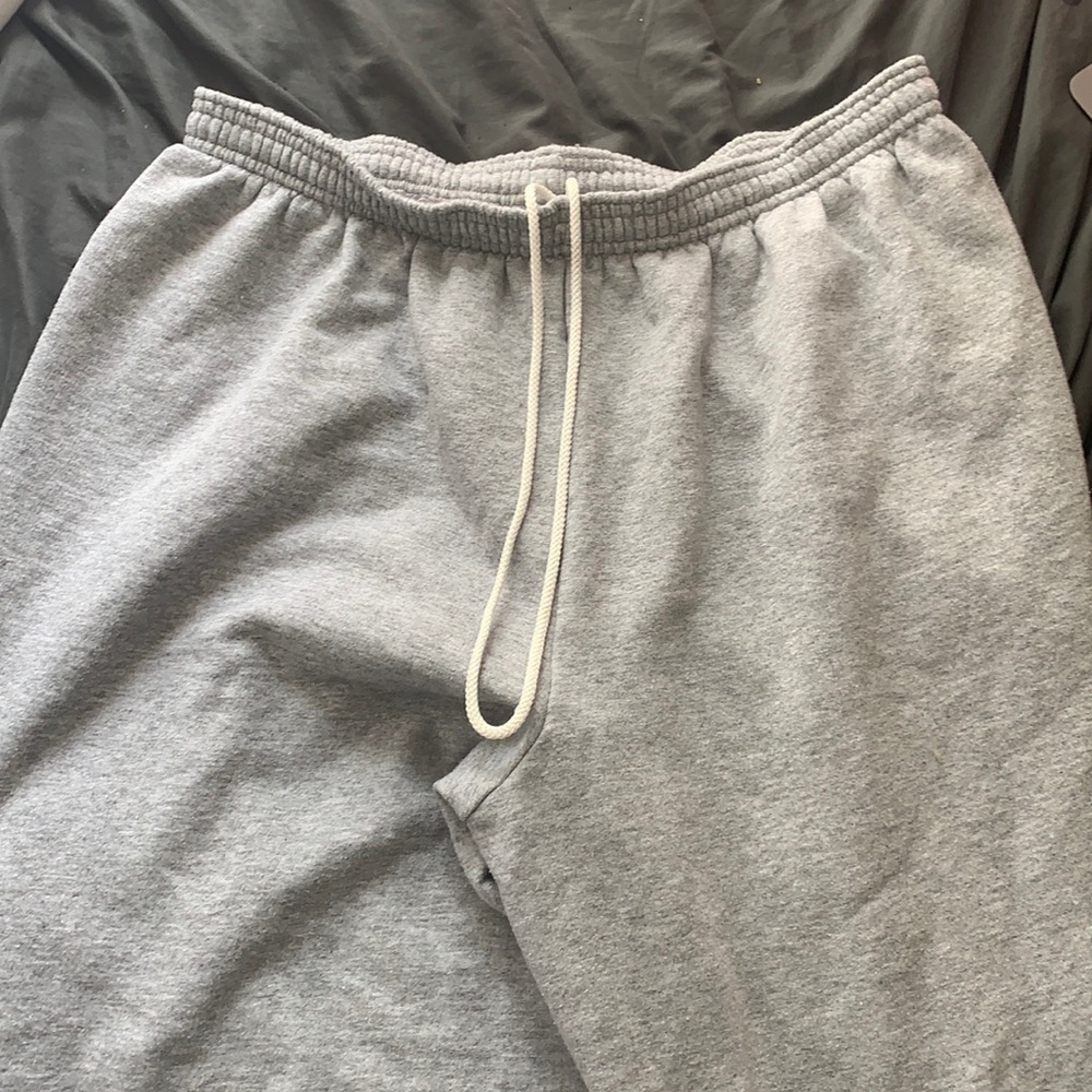 grey joggers